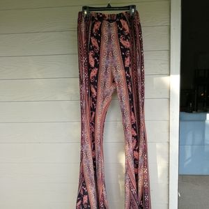 X21 hippie stretch bell-bottoms